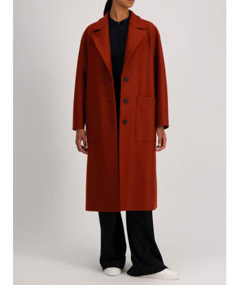 MANTEAU GREATCOAT PRESSED RED RUST paiement sécurisé