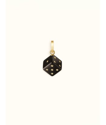 PENDENTIF DADO EBONY 11 MM la colonne vertébrale