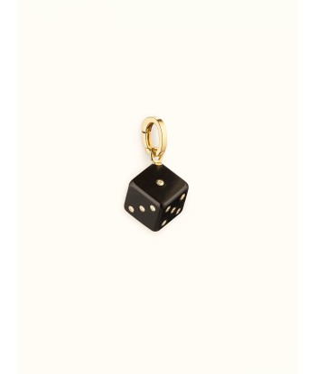 PENDENTIF DADO EBONY 11 MM la colonne vertébrale