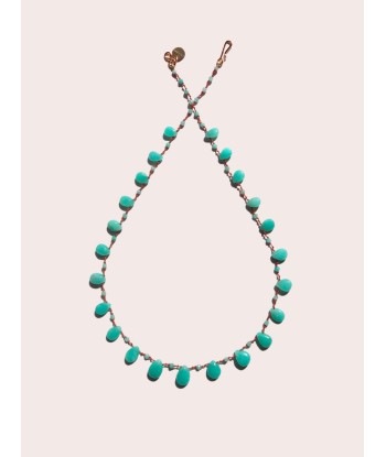 COLLIER BEETLE AMAZONITE Les magasins à Paris