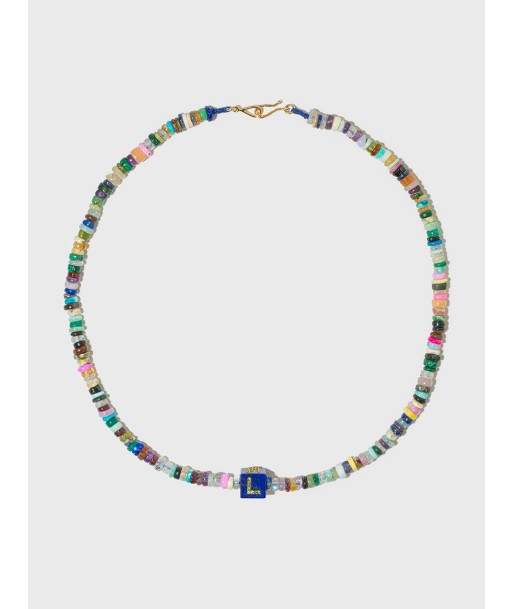 COLLIER CUBIX LOVE LAPIS chez Cornerstreet bien 