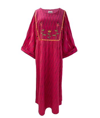 ROBE DEVA EN SOIE ROSE de votre