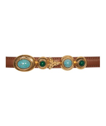 CEINTURE EARTH NARROW BROWN livraison gratuite