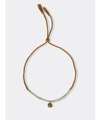 COLLIER AMAZONITE ET PENDENTIF OEIL-DE-TIGRE une grave pollution 