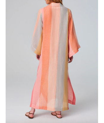 TUNIC CAFTAN LONG ROSE Venez acheter