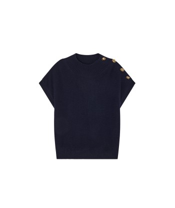 PULL GREGOR NERO NAVY Véritable concentré