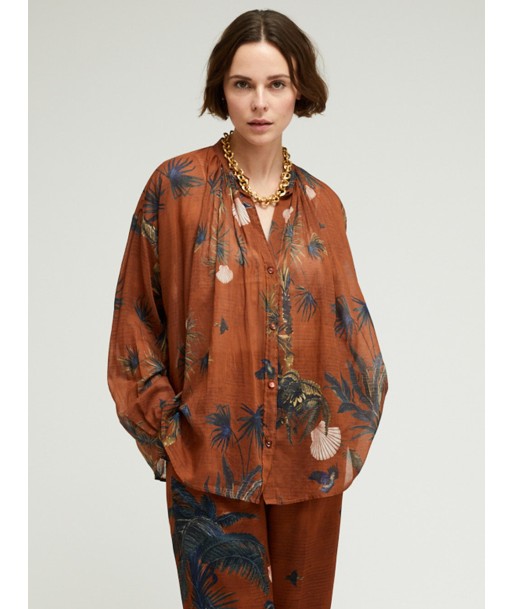 CHEMISE BOHEMIENNE THE SACRED FOREST Les êtres humains sont 