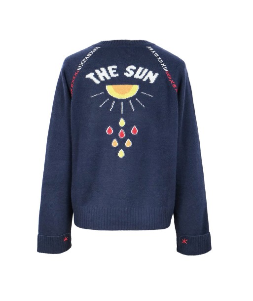 PULL CACHEMIRE SUN NAVY basket pas cher