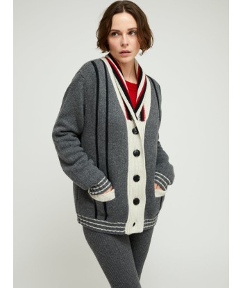 CARDIGAN ACE OF CUP GREY Par le système avancé 