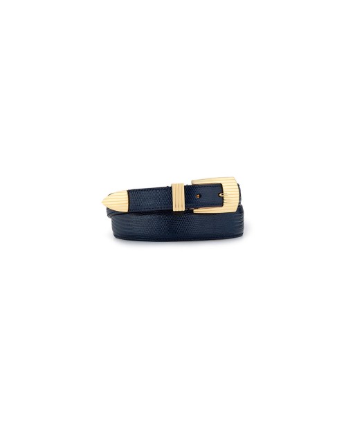 CEINTURE RODEO LEZARD BLUE de l' environnement