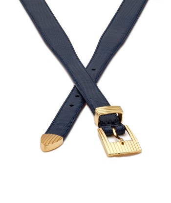 CEINTURE RODEO LEZARD BLUE de l' environnement