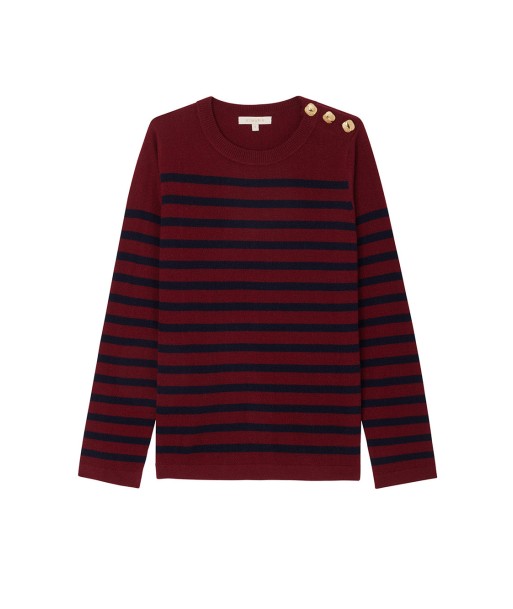 PULL THEO RAYE VELOURS & NAVY s'inspire de l'anatomie humaine