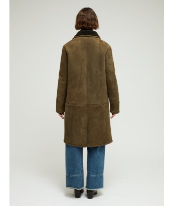 MANTEAU TRINTIGNANT PEAU LAINÉE de pas cher