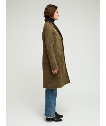 MANTEAU TRINTIGNANT PEAU LAINÉE de pas cher