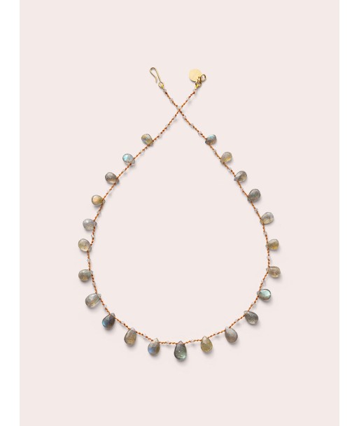 COLLIER ODIN DROPS & BEADS LABRADORITE du meilleur 