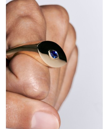 BAGUE EVIL EYE METRIQUE SAPHIR vente chaude votre 