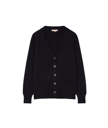 CARDIGAN WILLIAM NERO NAVY JUSQU'A -70%! 