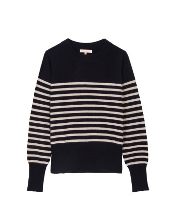 PULL COUTURE RAYE CASHMERE pas chere