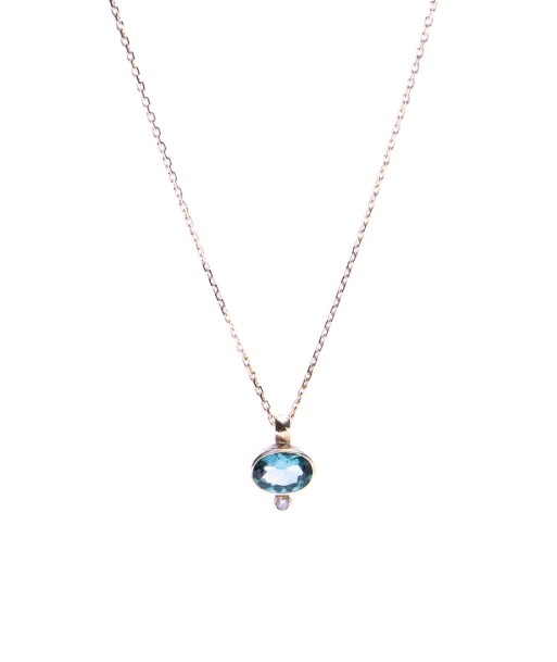 COLLIER PENDENTIF TOURMALINE 18K offre 