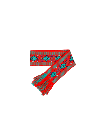 CEINTURE TISSE ROUGE en stock