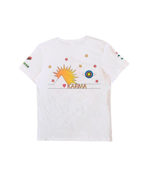 TEE SHIRT NEW KARMA BLANC soldes