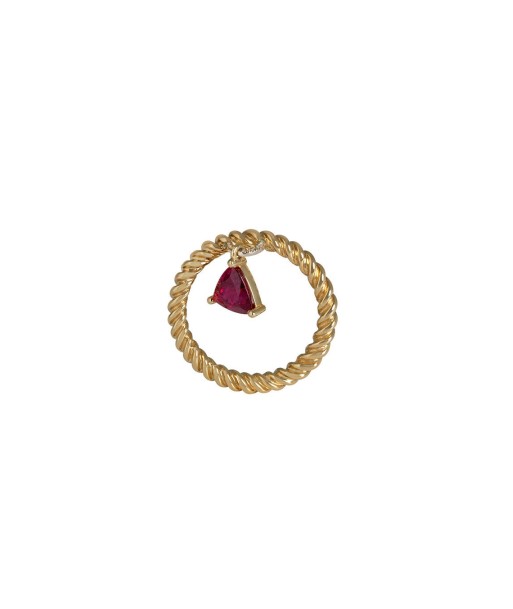 BAGUE AMOUR TOURMALINE CASSIS chez Cornerstreet bien 