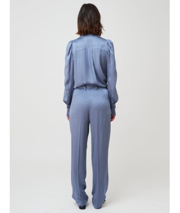 PANTALON EN SATIN DE SOIE DIAMANTÉ Faites des économies