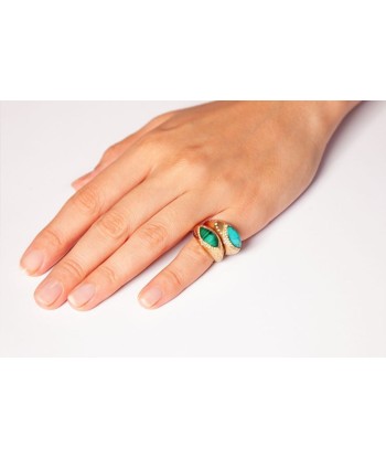 BAGUE SULTANE MALACHITE Toutes les collections ici