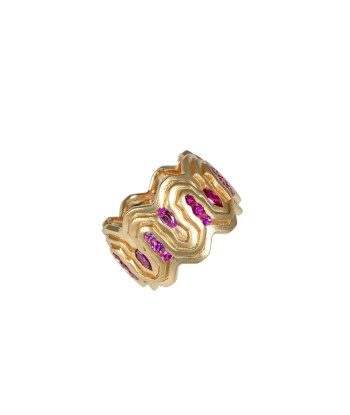 BAGUE MISSO ROMA SAPHIR ET RUBIS acheter en ligne