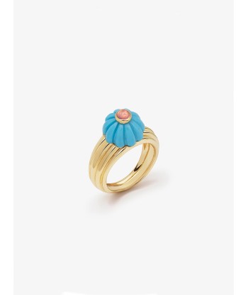 BAGUE GELATO TURQUOISE ET TOURMALINE acheter en ligne