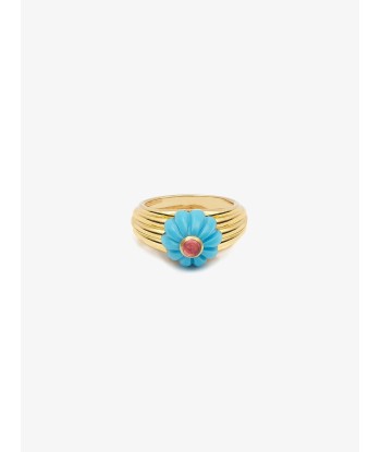 BAGUE GELATO TURQUOISE ET TOURMALINE acheter en ligne