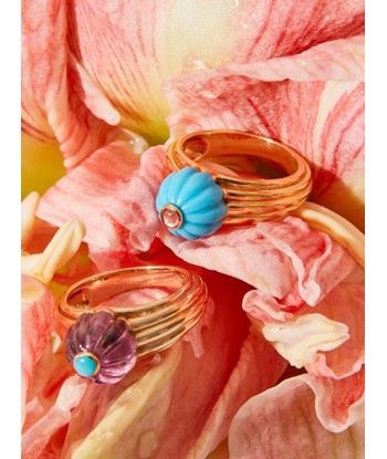 BAGUE GELATO TURQUOISE ET TOURMALINE acheter en ligne