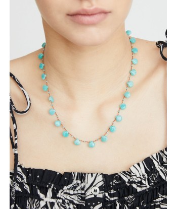 COLLIER BEETLE AMAZONITE de la marque