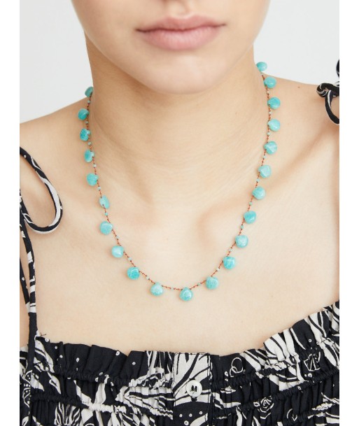 COLLIER BEETLE AMAZONITE de la marque