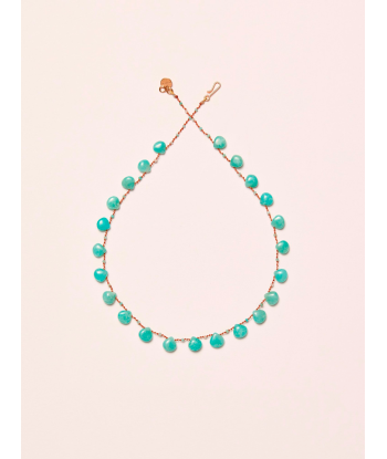 COLLIER BEETLE AMAZONITE de la marque