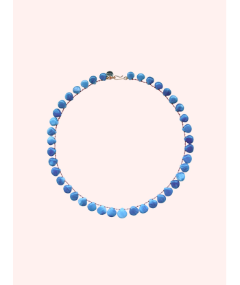 COLLIER BERRYBLUE OPALE BLEUE l'évolution des habitudes 