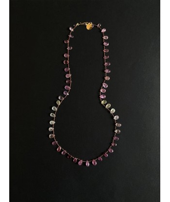 COLLIER MEADOW SAPHIRS MULTICOLORES chez Cornerstreet bien 