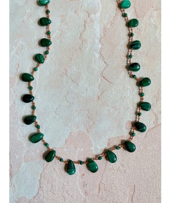 COLLIER SAVANNAH MALACHITE de la marque