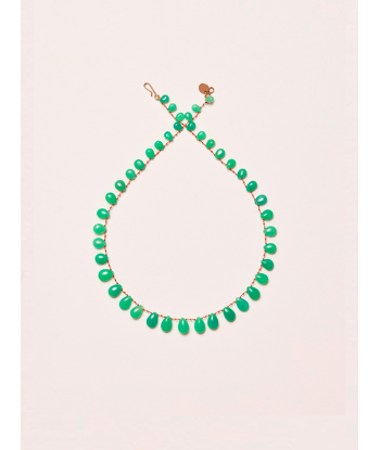 COLLIER EVERGREEN CHRYSOPRASE Les magasins à Paris