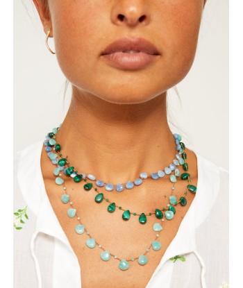 COLLIER BEETLE AMAZONITE de la marque