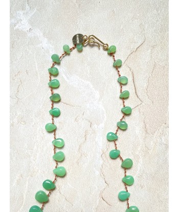 COLLIER EVERGREEN CHRYSOPRASE Les magasins à Paris