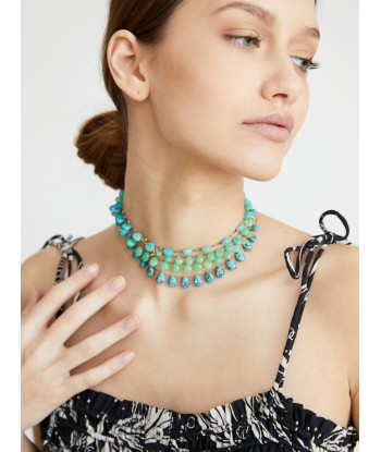 COLLIER EVERGREEN CHRYSOPRASE Les magasins à Paris