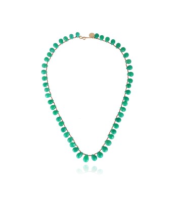 COLLIER EVERGREEN CHRYSOPRASE Les magasins à Paris