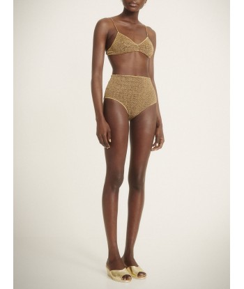 MAILLOT DE BAIN LUMIÈRE HIGH WAISTED SAND Dans la société mordern