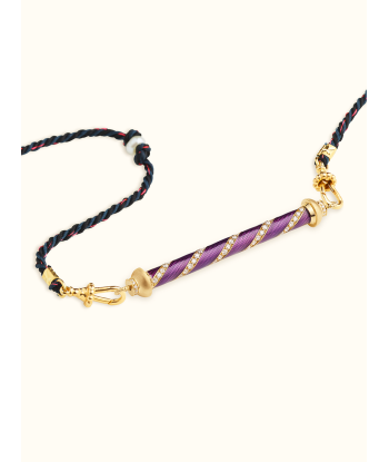 COLLIER CANDY CANE VIOLET Comment ça marche