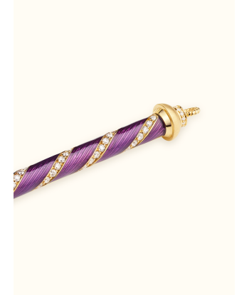 COLLIER CANDY CANE VIOLET Comment ça marche