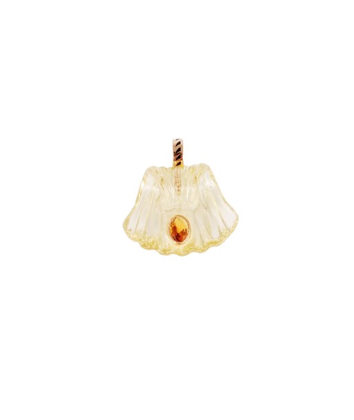 PENDENTIF  EN QUARTZ CITRON prix pour 