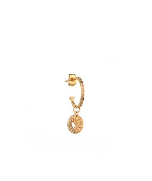 BOUCLE SOLEIL ET LUNE 14K commande en ligne