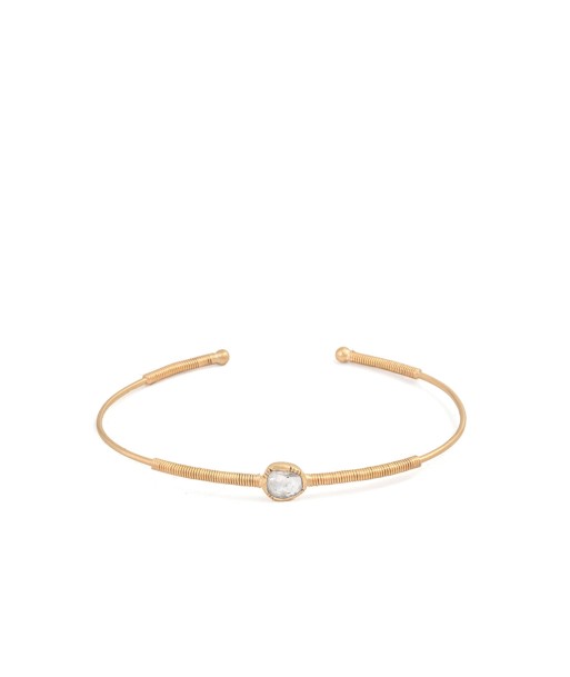 BRACELET JONC OUVERT OR 14K une grave pollution 