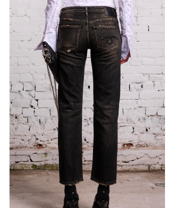 JEAN BOY STRAIGHT ABBEY BLACK store